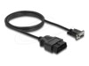 Delock Serielt kabel Sort 1.15m