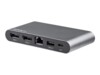 StarTech.com USB C Dock - 4K Dual Monitor DisplayPort - 100W Power Delivery Passthrough, GbE, 2x USB-A - Multiport Adapter Dockingstation