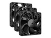 CORSAIR iCUE Link RX120 Triple Starter Kit Fan 3-pack Sort 120 mm