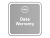 Dell Opgrader fra 1 År Collect & Return til 4 År Basic Onsite Support opgradering 4år