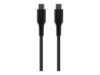 FIXED USB 2.0 USB Type-C kabel 1.2m Sort