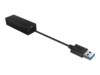 RaidSonic ICY BOX Netværksadapter SuperSpeed USB 3.0 1Gbps Kabling