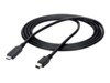 StarTech.com 6ft / 2m USB-C to Mini DisplayPort Cable - 4K 60Hz - Black - USB 3.1 Type C to mDP Adapter (CDP2MDPMM6B) Videoadapterkabel 1.8m Sort