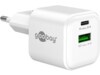 USB-C™ PD GaN Dual Fast Charger (20 W) white, white, white