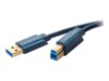 ClickTronic USB-kabel 1.8m Sort