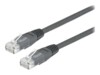 Prokord CAT 5e Ikke afskærmet parsnoet (UTP) 3m Patchkabel Sort