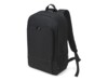 DICOTA TWO Rygsæk til notebook 17.3' 300D RPET polyester Sort