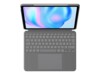 Logitech Combo Touch Tastatur og folio-kasse Saks 16-niveau Kablet Tysk