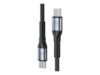 3mk Hyper Cable N-SERIES USB 2.0 USB Type-C kabel Sort