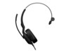 Jabra Evolve2 50 UC Mono Kablet Høretelefoner Sort