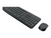Logitech MK235 Sæt med mus og tastatur Trådløs Ungarsk
