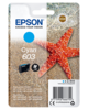 Epson 603 Cyan 130 sider Blæk C13T03U24010