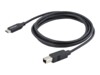 StarTech.com 2m 6ft USB C to USB B Cable - USB 2.0 - USB Type C Printer Cable M/M - USB 2.0 Type-C to Type-B Cable (USB2CB2M) USB Type-C kabel 2m Sort