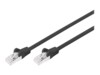DIGITUS CAT 6 SFTP, PiMF 5m Patchkabel Sort