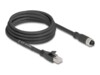 DeLOCK CAT 5e S/FTP 3m Netværkskabel Sort