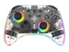 Deltaco Gaming GAM-198-T Controller Nintendo Switch, Nintendo Switch 2, Nintendo Switch OLED, Android, PC Transparent