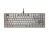 CHERRY KC 500 MX LP Tastatur Mekanisk Hvid Kablet Tysk