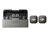 DJI Mic 3 Trådløst mikrofonsystem Trådløs Sort