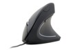 Gembird MUS-ERGO-01 Optisk Kabling Sort