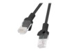 Lanberg CAT 5e Ikke afskærmet parsnoet (UTP) 15m Patchkabel Sort RAL 9004