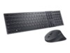 Dell Premier KM900 Sæt med mus og tastatur Saks Ja Trådløs US International
