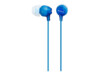 Sony MDR EX15LP Kabling Øreproptelefoner Blå