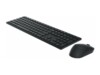 Dell Pro KM5221W Sæt med mus og tastatur Trådløs Tysk