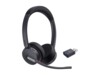 Yealink WH64 Hybrid Dual Trådløs Høretelefoner Sort