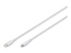 ASSMANN Lightning-kabel 2m Hvid