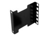 StarTech.com Server Rack Depth Extender - 2U - 4in / 10 cm - TAA Compliant - Recessed Rack Adapter - Rack Mount Adapter Kit - Network Rack Extender Rack skinne adapter Sort