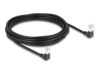 DeLOCK CAT 6a S/FTP 5m Netværkskabel Sort