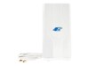 Qoltec Antenne Hvid