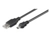 goobay USB-kabel 1.5m Sort