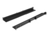 StarTech.com 1U 19' Server Rack Rails 24-36' Adjustable Depth /Universal 4 Post Network/Server/UPS Equipment Mounting Rack Mount Rail Kit Kit til rack med spor Sort