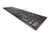 CHERRY KC 6000 SLIM Tastatur Saks Kabling Belgisk