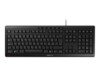 CHERRY STREAM Tastatur Saks Kabling Schweizisk