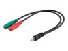 Goobay PC Computer Headset to 3.5mm ( 4 pol )