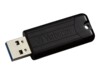 Verbatim PinStripe 256GB USB 3.2 Gen 1 USB stick Sort