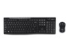 Logitech MK270 Wireless Combo Sæt med mus og tastatur Trådløs US International