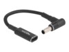 Delock Strømforsyningsadapter 15cm Sort