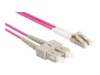 DeLOCK Netværkskabel Fiberoptik OM4 2m
