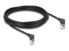 DeLOCK CAT 6a S/FTP 5m Patchkabel Sort
