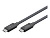 goobay USB Type-C kabel 1.2m Sort