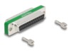 Delock RF/EMI Interference Suppression Filter D-Sub 25 pin male to female with low-pass filter capacitive