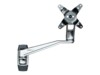 StarTech.com Wall Mount Monitor Arm, Articulating Ergonomic VESA Wall Mount Monitor Arm, 20' (52cm) Long , Single 34' Display up to 30.9lb/14kg, Swivel/Tilt/Rotate, Adjustable Screen Mount - Cable Management clips (ARMWALLDSLP)