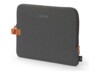 DICOTA Skin URBAN Hylster til notebook 16' Neopren Genbrugt PET-flaskemateriale Sort Grå