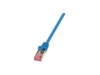 LogiLink PrimeLine CAT 6a SFTP, PiMF 7.5m Patchkabel Blå