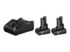 Bosch Starter Set Batterioplader 12V