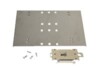 Shuttle DIR01 DIN rail monteringssæt Sølv