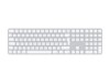 Apple Magic Keyboard with Touch ID and Numeric Keypad Tastatur Trådløs Svensk
